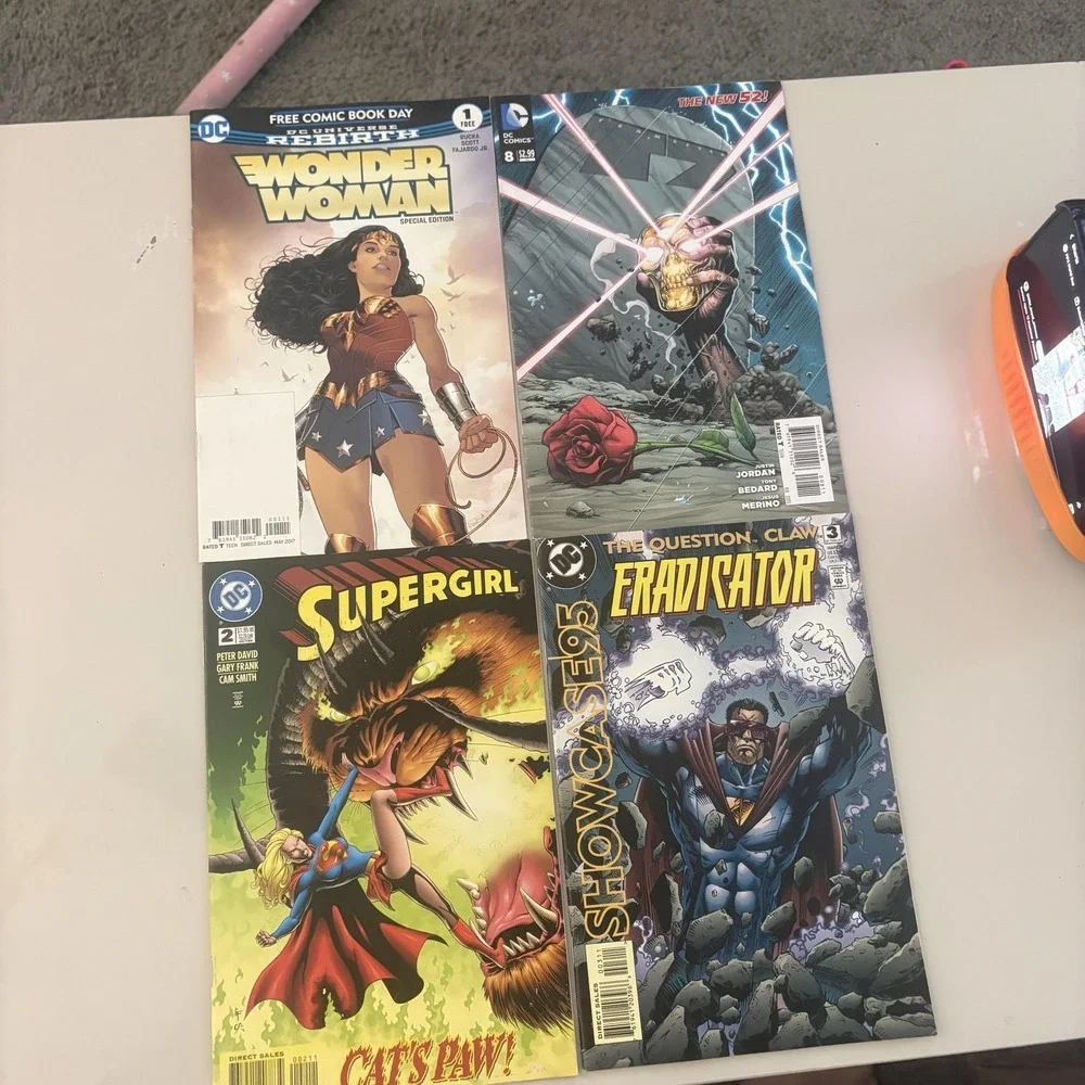 Batman Punisher DC Marvel Comics Lot 12 My Name Is Chaos Titans Set Supergirl